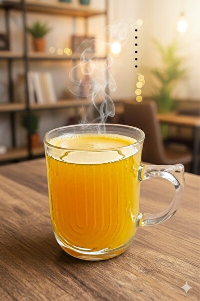 Home Lenda Mug with Handle Glass Cup Set of 6 200 ml