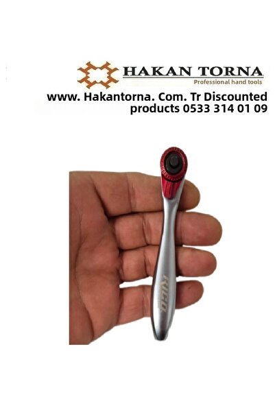 Rico مقبض بسقاطة صغيرة مقاس 1/4 بوصة مزود بـ 72 سنًا