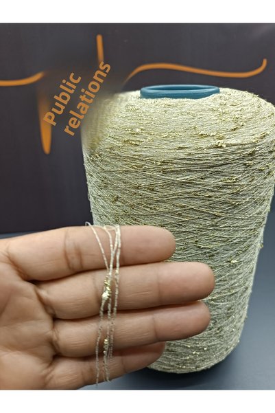 Pİ Yarn خيط حياكة ذهبي اللون 300 جرام