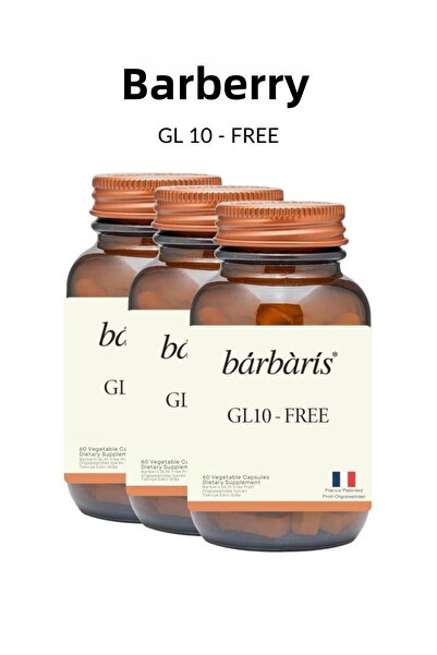 Barbaris Gl10-Free 60 Tablets*3 Packages