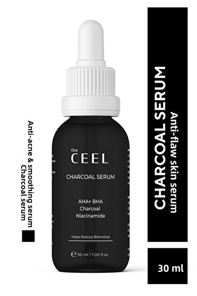The Ceel مصل أسود من Aha Bha يحتوي على الفحم النشط لتقليل عيوب البشرة مع تأثي...