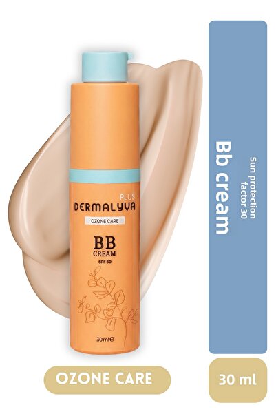 DERMALYVA Cosmetic كريم بي بي 30 عامل حماية من الشمس - مرطب وواقي من الشمس ملون