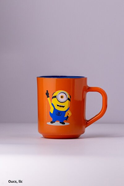 Rakle Set of 2 Minions Mugs Orange-Yellow 246 Cc