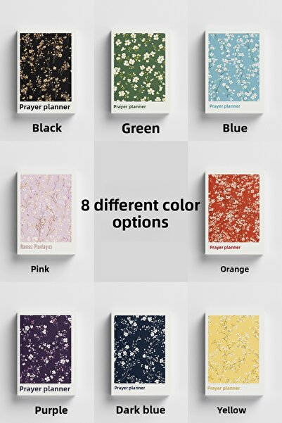 Bi Dünya Haber My 5-Year Prayer Planner Notebook - Purple