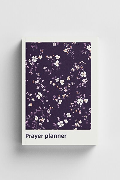 Bi Dünya Haber My 5-Year Prayer Planner Notebook - Purple