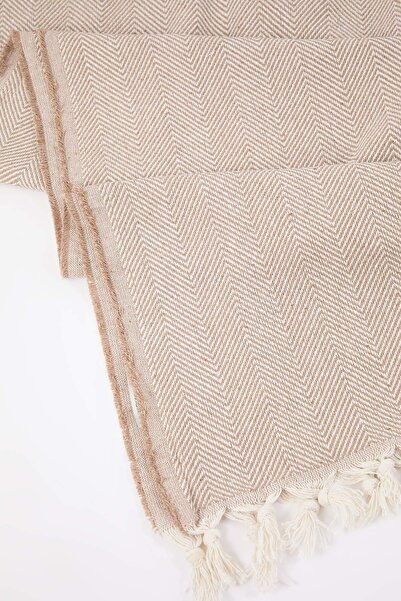 TRENDYOLMİLLA HOME Tassel Detailed Sofa Cover Shawl 180X200Cm Tphaw26Kor00001