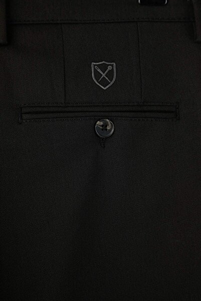 Trendyol Collection Μαύρο ανδρικό υφαντό παντελόνι TMNAW26PL00030