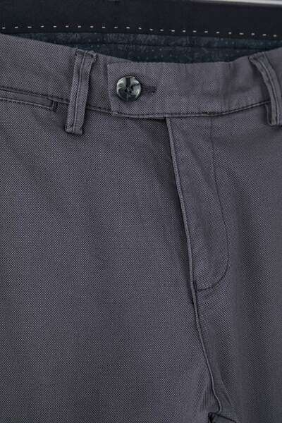 Trendyol Collection Ανδρικό υφασμάτινο παντελόνι ανθρακί TMNAW26PL00029