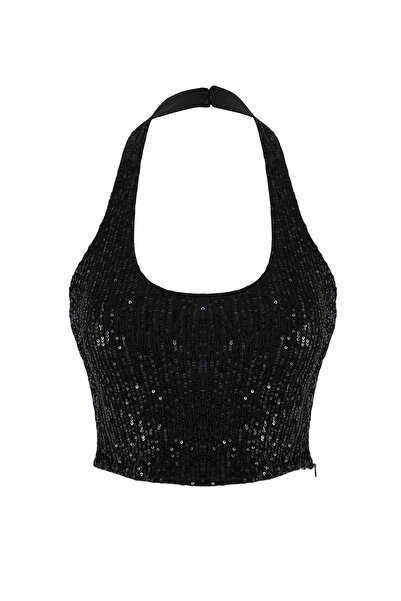 Trendyol Collection Black Woven Blouse Tprss26Bz00013