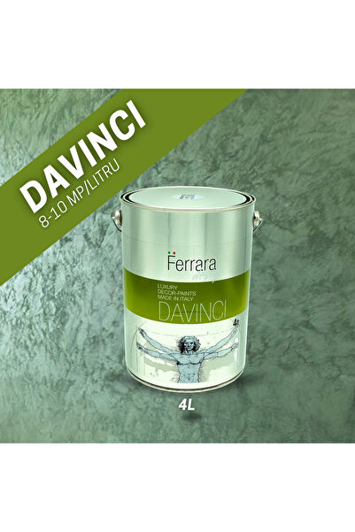 Ferrara Design Vopsea decorativa perlata Davinci, Ferrara Design, cod DAA31, 4lt