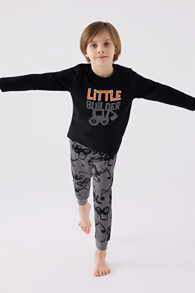 Rolypoly Boy's double set - black