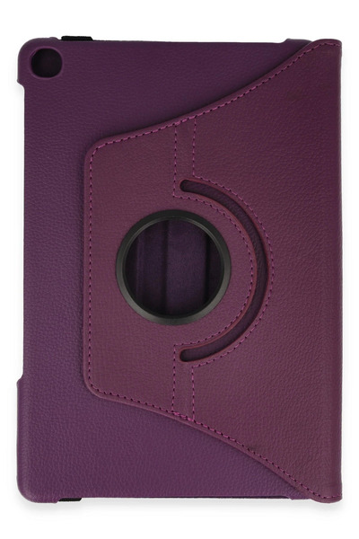 NewFace حافظة جلدية لجهاز هواوي ماتباد إس إي 360 درجة (172527) - لون البرقوق