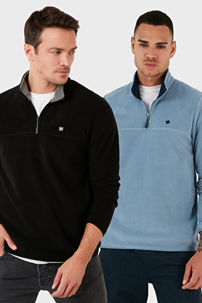 Buratti قصة ضيقة مضاد للتكتل، لا يسبب تكتل الشعر، مبطن بالصوف مقاوم للبرد، عبوة من قطعتين من الصوف للرجال من POLA