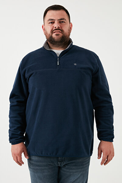 Buratti Regular Fit Anti-Pilling Plus Size Fleece-Lined Cold-Proof 2-Pack Fleece Men's Polar 59