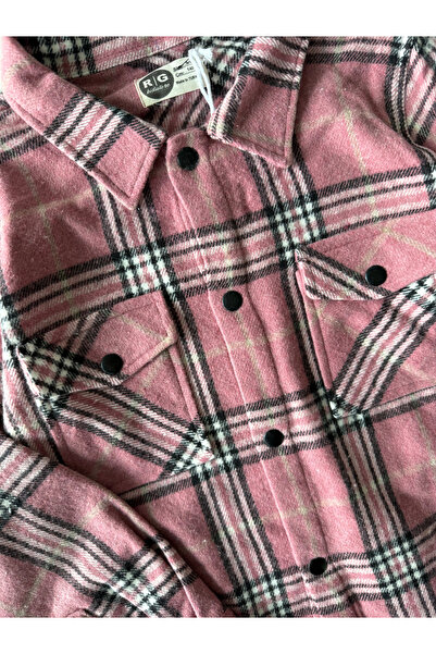 rg kidsstore Молодіжна унісекс зимова сорочка в клітинку