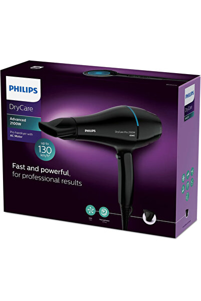 Philips Uscator de par DryCare BHD272/00, 2100 W, Ionizare, 6 Setari temperatura si viteza, ThermoBa