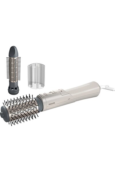 Philips Hot air rotating brush Series 7000 BHA710/00, 1000W, ion care, 2 accessories, Creamy White