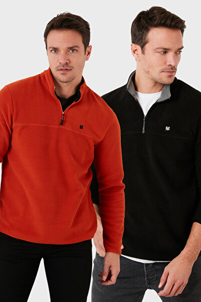 Buratti قصة ضيقة مضاد للتكتل، لا يسبب تكتل الشعر، مبطن بالصوف مقاوم للبرد، عبوة من قطعتين من الصوف للرجال من POLA