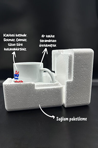 gavebutik ''Enjoy Every Moment'' Printed Gift Ceramic Mug Cup Machine Washable