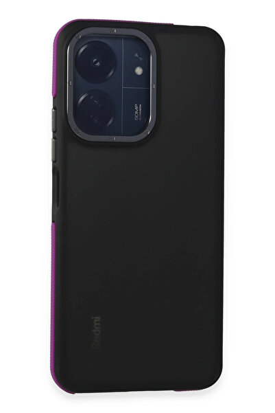 NewFace غطاء RDBYDN لهاتف شاومي ريدمي 13C - (162248) بنفسجي غامق