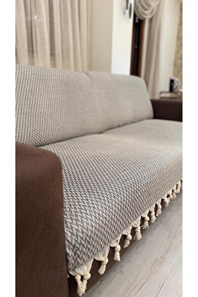 LUNGA VİTA Husă de scaun multifuncțională din piqué, țesută cu model de ace, bumbac 100% piese, 180x230