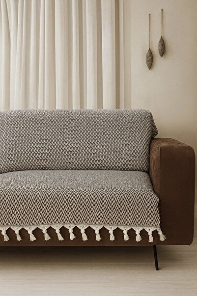 LUNGA VİTA Husă de scaun multifuncțională din piqué, țesută cu model de ace, bumbac 100% piese, 180x230