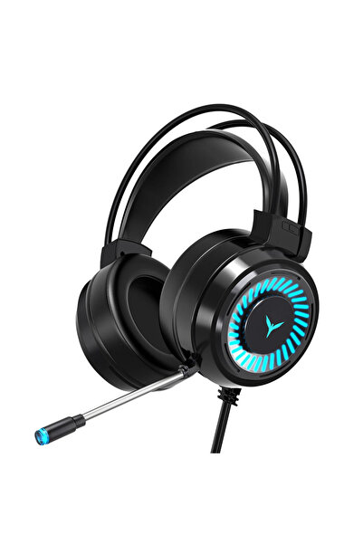 Skylaze Ακουστικά Gaming G58, RGB, Στερεοφωνικό HD, Μικρόφωνο ANC, Ηχεία 50 χιλ., Υπολογιστής, PS4, PS5, XBOX