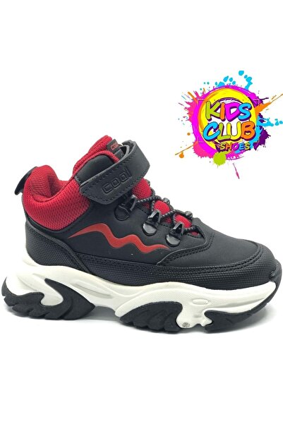 KCMN Cool 26-evil orthopedic non-slip sole unisex children's boot red