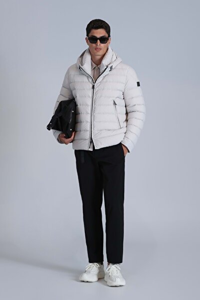 Lufian 112120259 Gabriel Goose down Men's Coat Stone