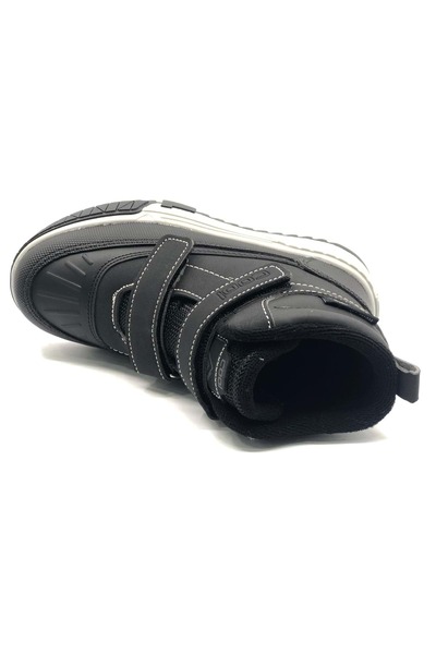 KOCAMANLAR Cool Oscar Orthopedic Non-Slip Sole Unisex Children's Boots Black