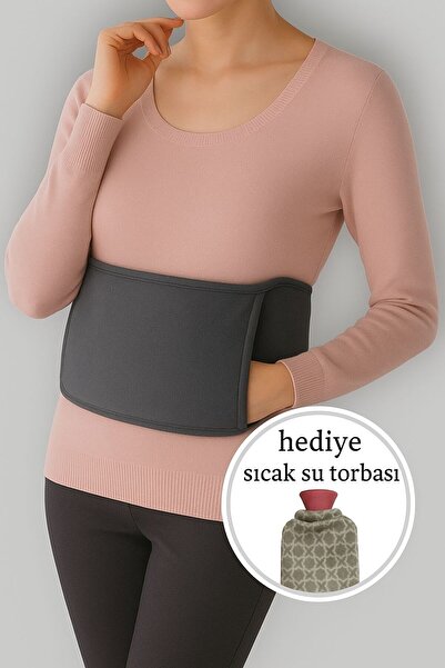 Beta sıcak su torbası belden bağlamalı peluş kılıfı