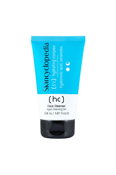 SKINCYCLOPEDIA Gel de curățare facială, complex hidratant 5%, 150 ml