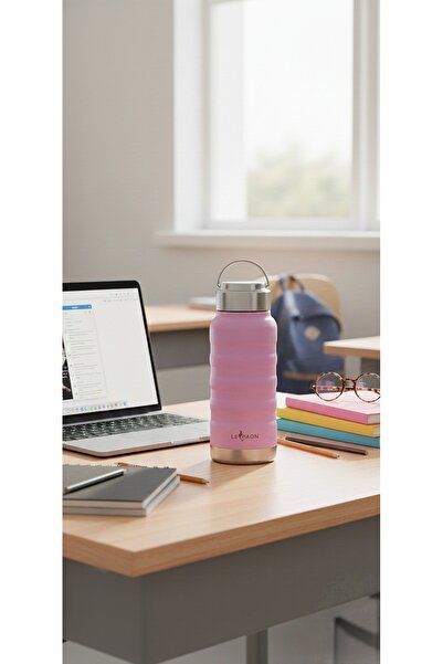 Le Paon 400 ml Okul Suluğu Termos Sızdırmaz Paslanmaz Çelik 6 Saat Sıcak 12 Saat Soğuk BPA Fre