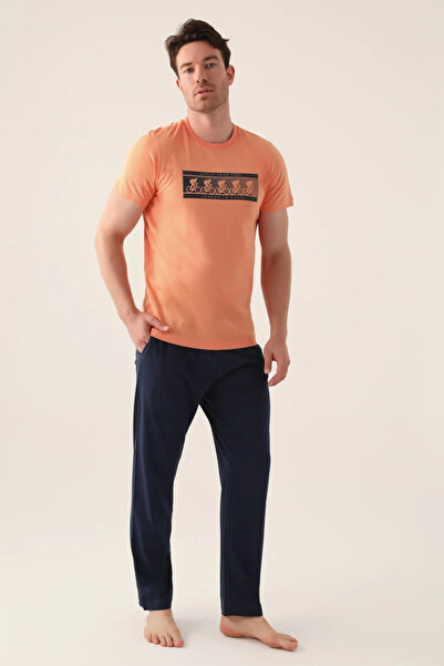 Arnetta Σετ ανδρικής πιτζάμας Salmon