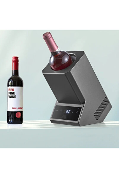AB Luxury Concept Răcitor de vinuri pentru 1 sticlă, între 5-18°C, afișaj LED, control tactil, tehnologie termoelectrică