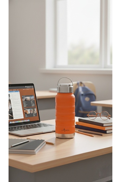 Le Paon 400 ml Okul Suluğu Termos Sızdırmaz Paslanmaz Çelik 6 Saat Sıcak 12 Saat Soğuk BPA Fre