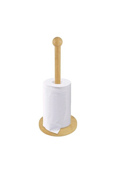 kamptek kamp teknolojisi Kamptek Decor Bamboo Giant Towel Napkin Holder Round Knob Design 1 Piece Model in Stock Will Be Sent