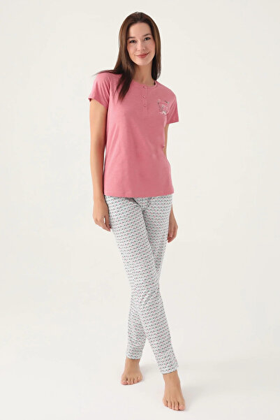 Arnetta ΓΥΝΑΙΚΕΙΟ ΣΕΤ ΔΙΠΛΟ - ΚΟΚΚΙΝΟ ΡΟΖ