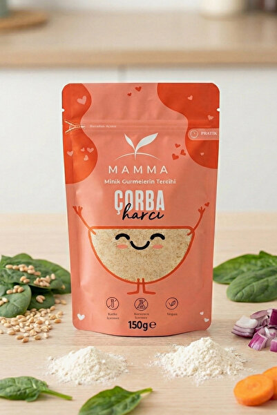 Mamma Emada Tahıllı Ispanak Çorbası (+7Ay)