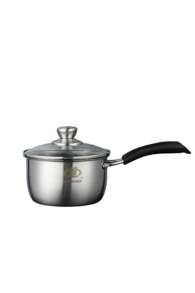 OEM STAINLESS STEEL PAN WITH HANDLE+LID 16CM