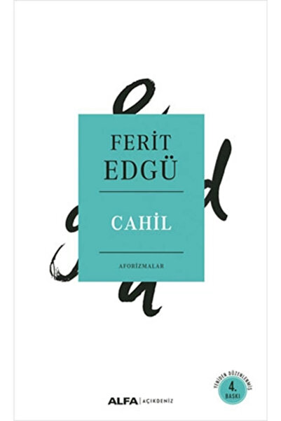 Alfa Yayınları Cahil