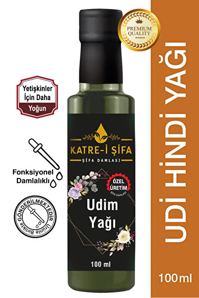 Katre-i Şifa Udi Hindi Yağı 100 ml – %100 Saf & Katkısız – Yetişkinler İçin Doğal Aflatoksin/Test Edilmiş