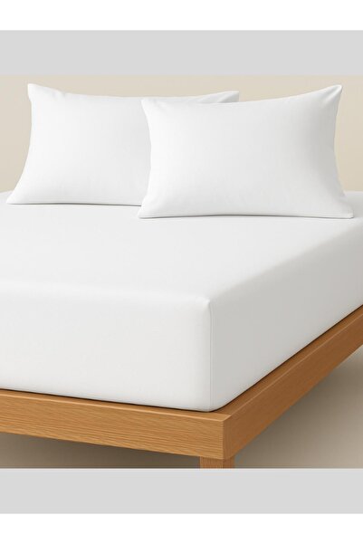 Mamcrazy Single/Double 100% Cotton Ranforce Fitted Sheet Set Lilac