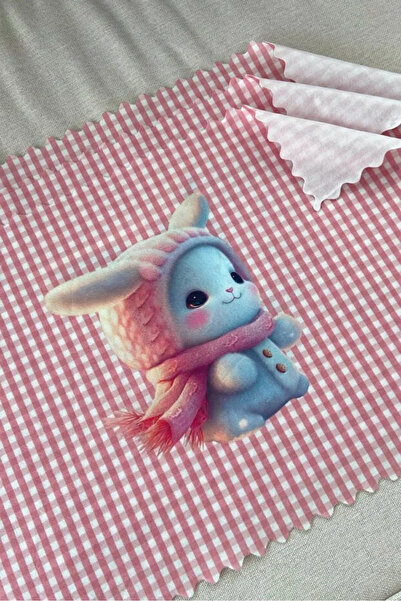 MONTEFAIR 3 Adet Yıkanabilir Karakterli Ilkokul Ve Okul Öncesi Beslenme Örtüs...