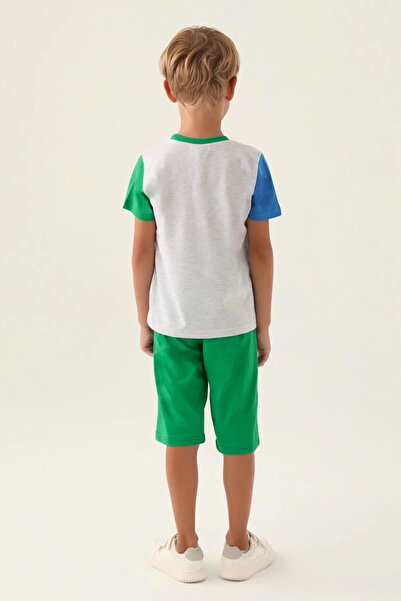 Rolypoly Boy's Gray Capri Suit