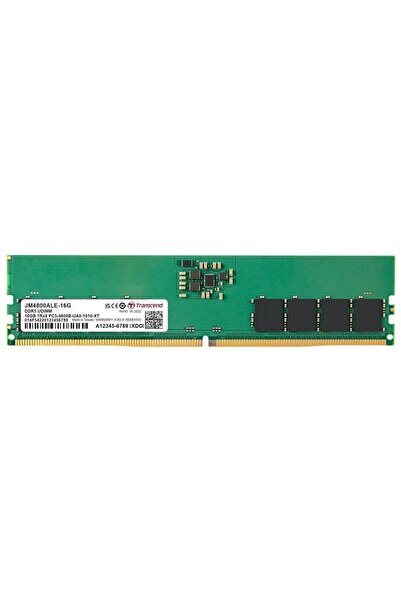 Transcend 16 جيجابايت 4800 ميغاهرتز DDR5 رام الكمبيوتر JM4800ALE-16G