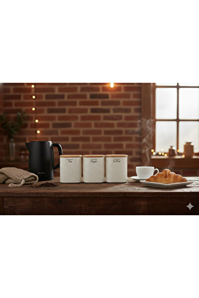 Generic برطمانات علب تخزين الشاي والقهوة والسكر