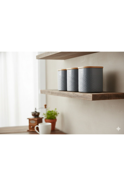 Generic Tea, coffee and sugar storage jars