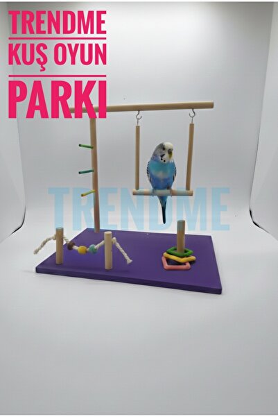 UniqBirdToys Uniq Bird Toys Salıncaklı Kuş Oyun Parkı Alanı