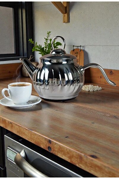 AR HOME إبريق شاي من الفولاذ المقاوم للصدأ (2.20 لتر)